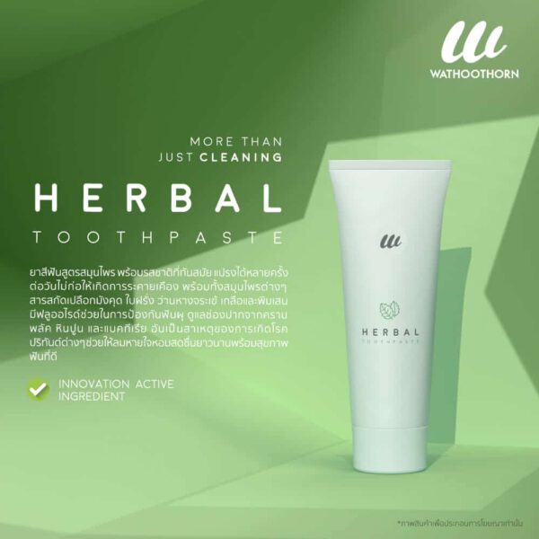 HERBAL TOOTHPASTE - Watoothorn cream factory