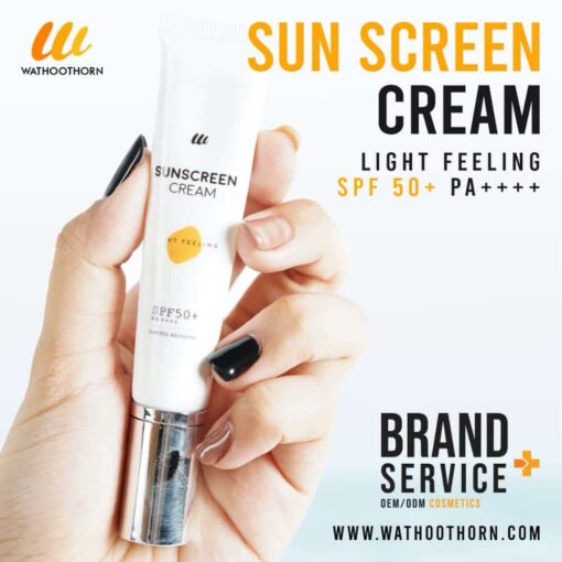 SUNSCREEN CREAM LIGHT FEELING SPF50+ PA+++
