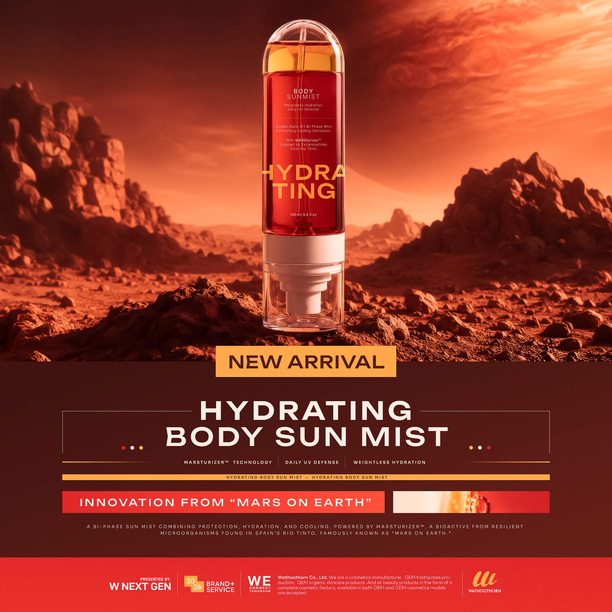 HYDRATING BODY SUN MIST
